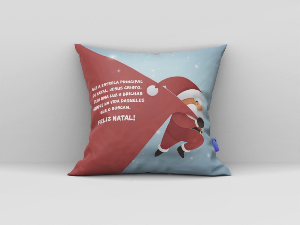 ARTE PARA ALMOFADA QUE A ESTRELA PRINCIPAL DO NATAL-558
