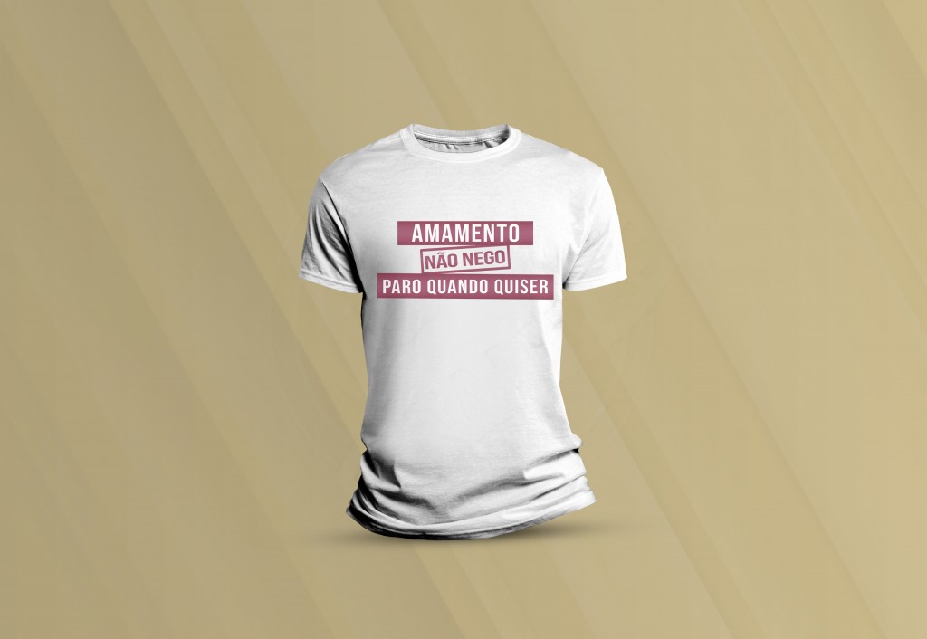 ARTE PARA CAMISETA - HUMOR - AMAMENTO NÃO NEGO-972