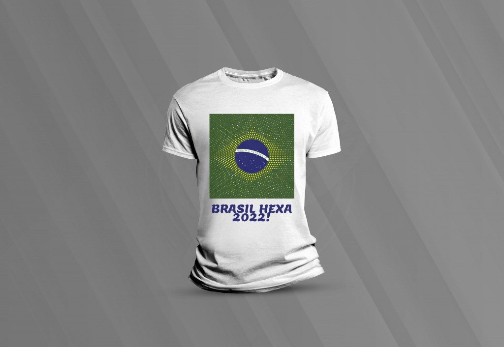ARTE PARA CAMISETA - COPA DO MUNDO - BRASIL HEXA 2022-179