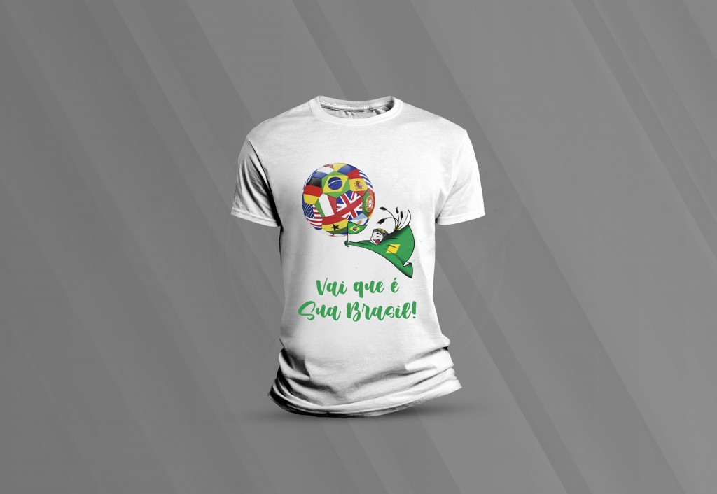 ARTE PARA CAMISETA - COPA DO MUNDO - HEXA 2022 MASCOTE-192