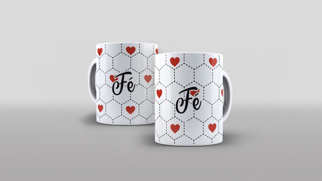ESTAMPA PARA CANECA - FÉ-485