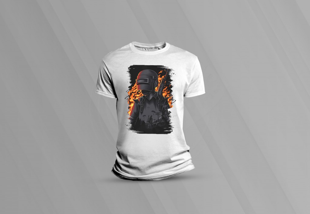 ARTE PARA CAMISETAS PUGB-1614