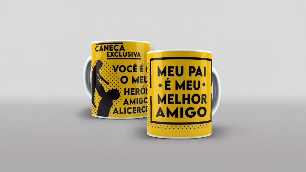 ARTE PARA CANECAS - MEU PAI É MEU MELHOR AMIGO-1972
