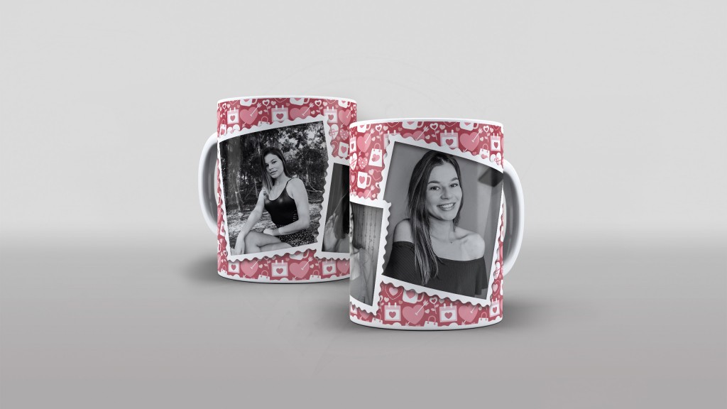 ARTE PARA CANECAS - X - ARTES CANECAS COM 3 FOTOS 01-2354