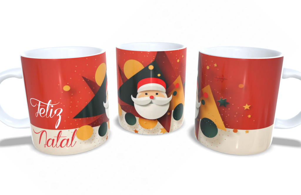 Arte para Caneca Papai Noel-5948