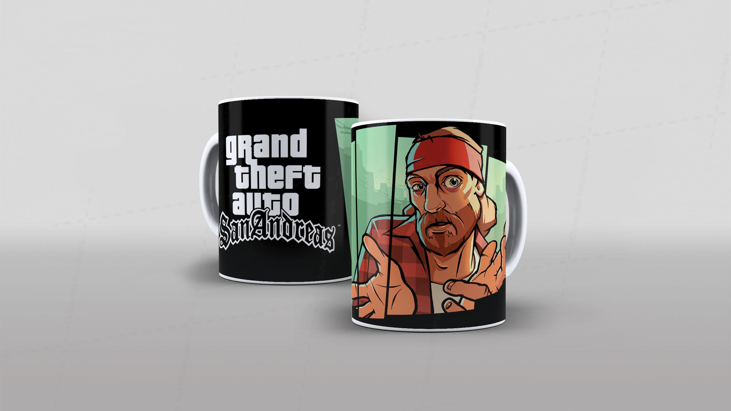Arte GTA tema video-game (10-7352
